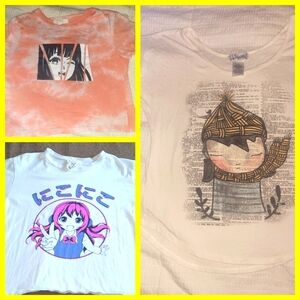 Anime Shirts Bundle Lot